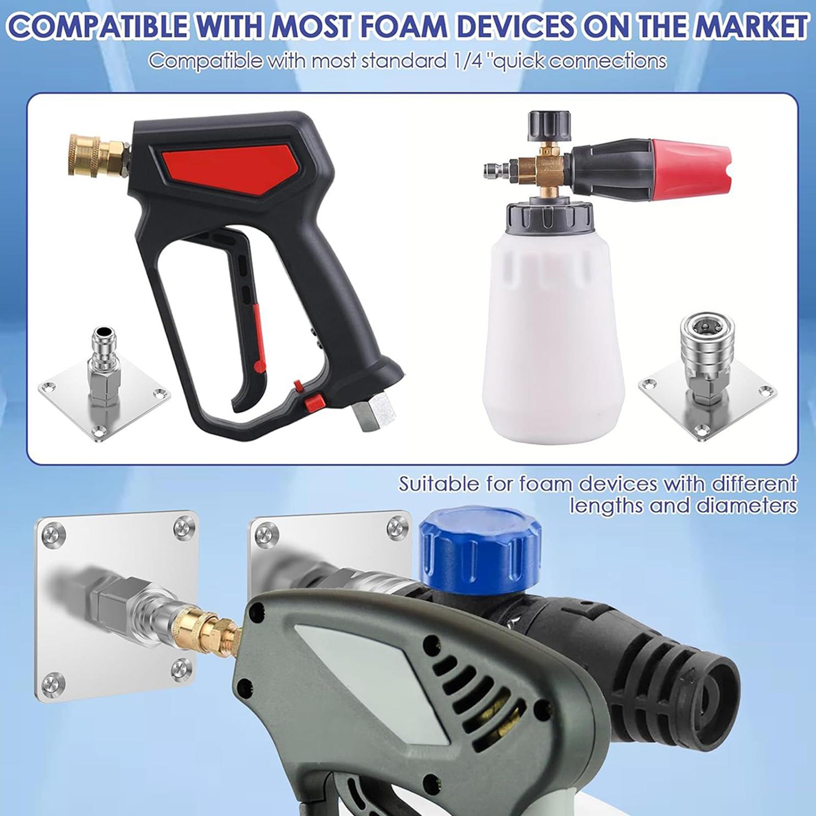 Foam Cannon Car Wash - Hogedrukreiniger Organizer Hogedruk Schuim Kanon Rek
