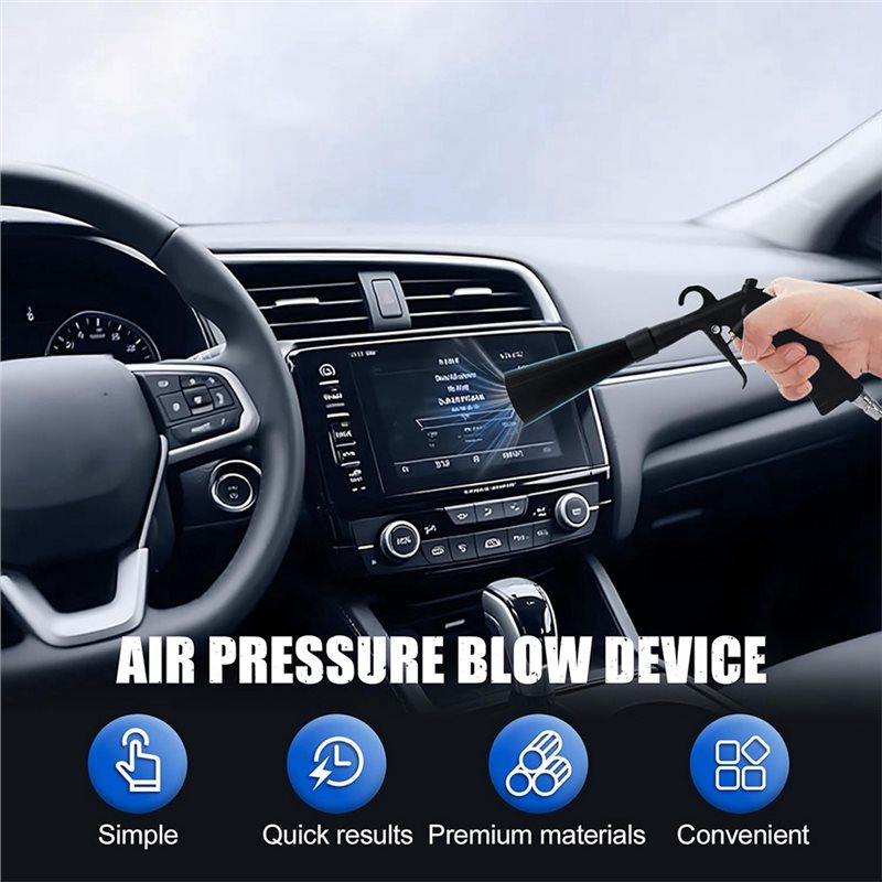 ABUN-Pneumatische blaasapparaa - Dryer Car Blower recensie en prijs
